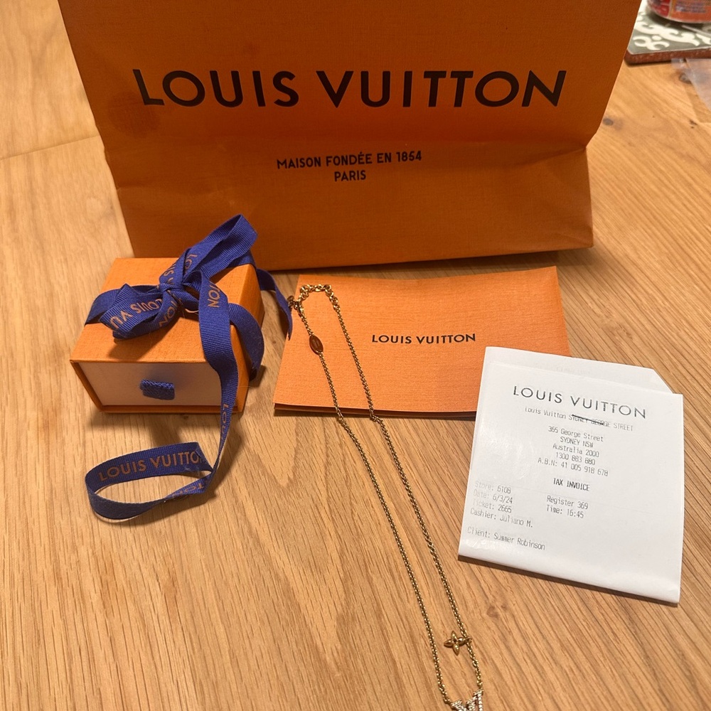 Louis Vuitton LV Iconic Gold Necklace - Picture 3 of 7